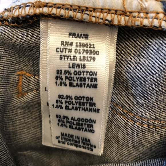 Frame Denim Le Bell Flare Jeans Size 24 - Picture 9 of 11